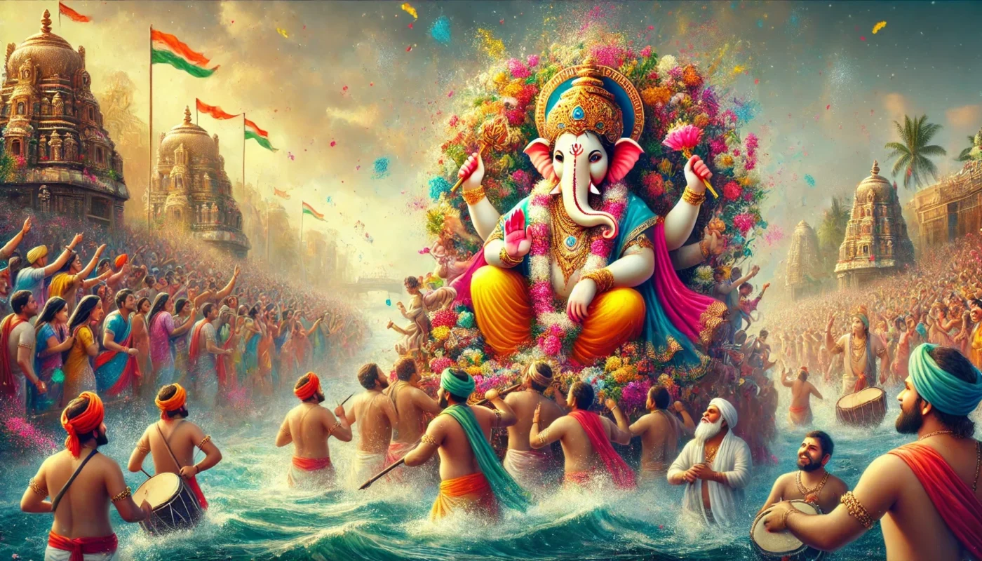 Anant Chaturdashi also marks the end of 10 day long Ganesh Chaturthi festival. Devotees dip the idols of Lord Ganesh in water bodies on this day. 