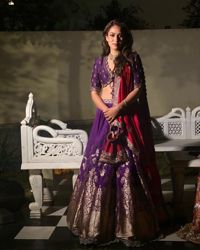 Purple Lehenga