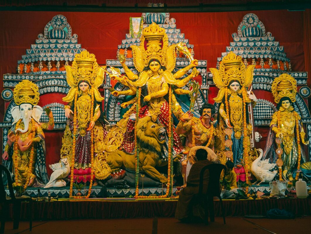 durga puja pandal