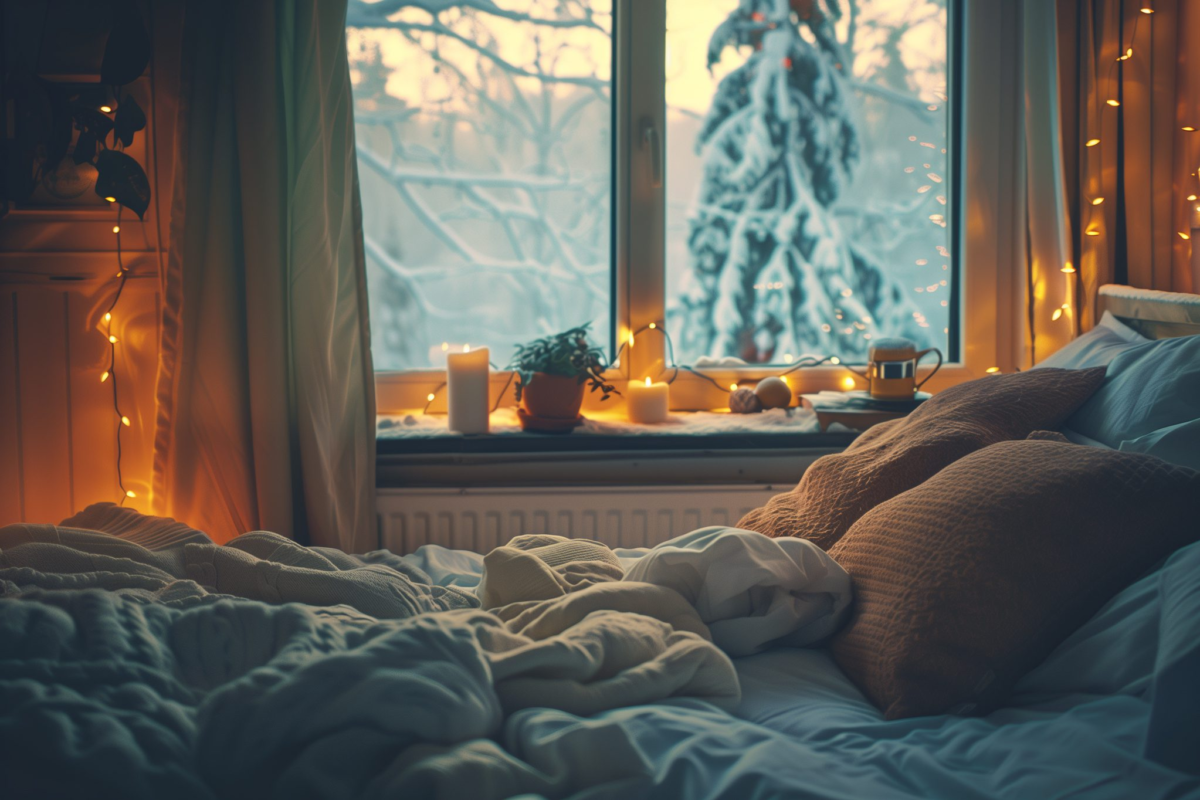 warm blankets for a good sleep in winter