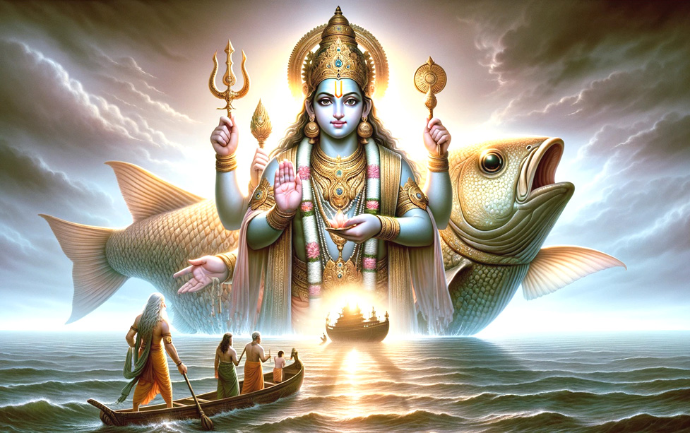 matsya avatar of lord vishnu