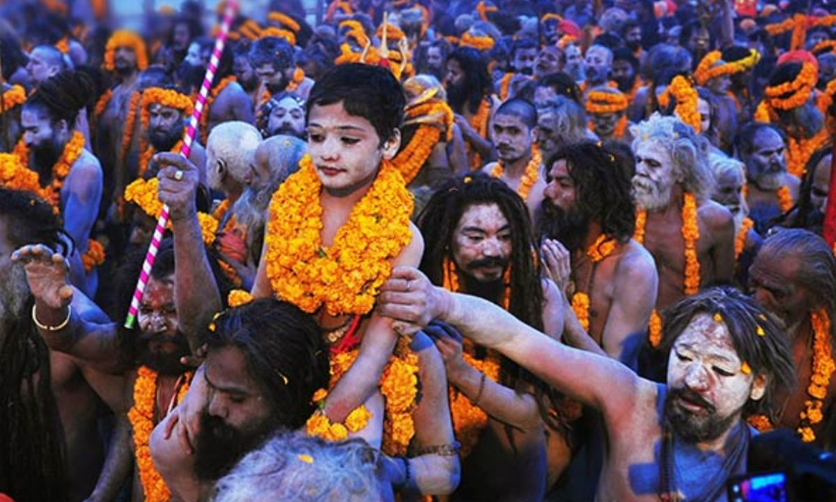 naga sadhu in maha kumbh mela 2025